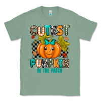 Sage Cutest Pumpkin In The Patch Classic Tee - texasbilliewilder