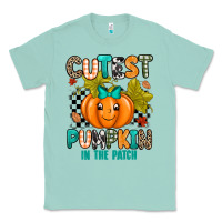 Seafoam Cutest Pumpkin In The Patch Classic Tee - texasbilliewilder