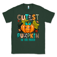 Sports Green Cutest Pumpkin In The Patch Classic Tee - texasbilliewilder