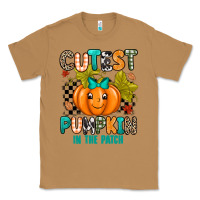 Toasted Coconut Cutest Pumpkin In The Patch Classic Tee - texasbilliewilder