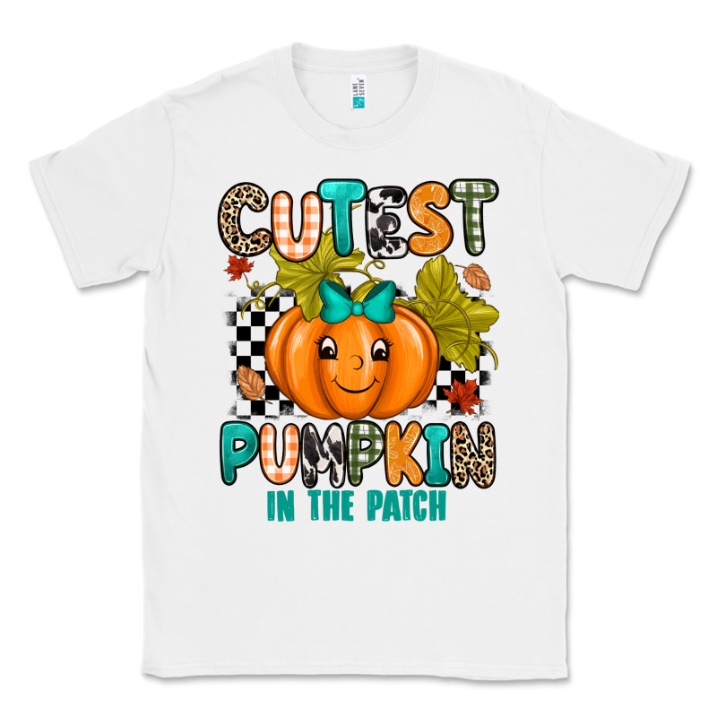 Cutest Pumpkin In The Patch Classic Tee by texasbilliewilder | Teevron