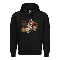 Black hair hustler 4 Zipper Hoodie - SublimationCraftShop
