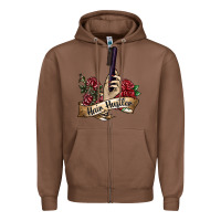 Chestnut hair hustler 4 Zipper Hoodie - SublimationCraftShop