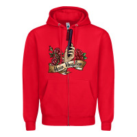 Red hair hustler 4 Zipper Hoodie - SublimationCraftShop