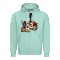 Seafoam hair hustler 4 Zipper Hoodie - SublimationCraftShop