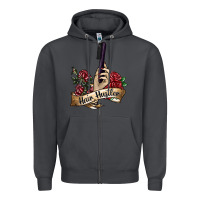 Smoke hair hustler 4 Zipper Hoodie - SublimationCraftShop