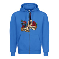 True Royal hair hustler 4 Zipper Hoodie - SublimationCraftShop