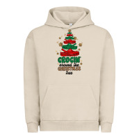 Pigment French Oak crocin around the christmas tree Urban Hoodie - MaliasSmallBusiness