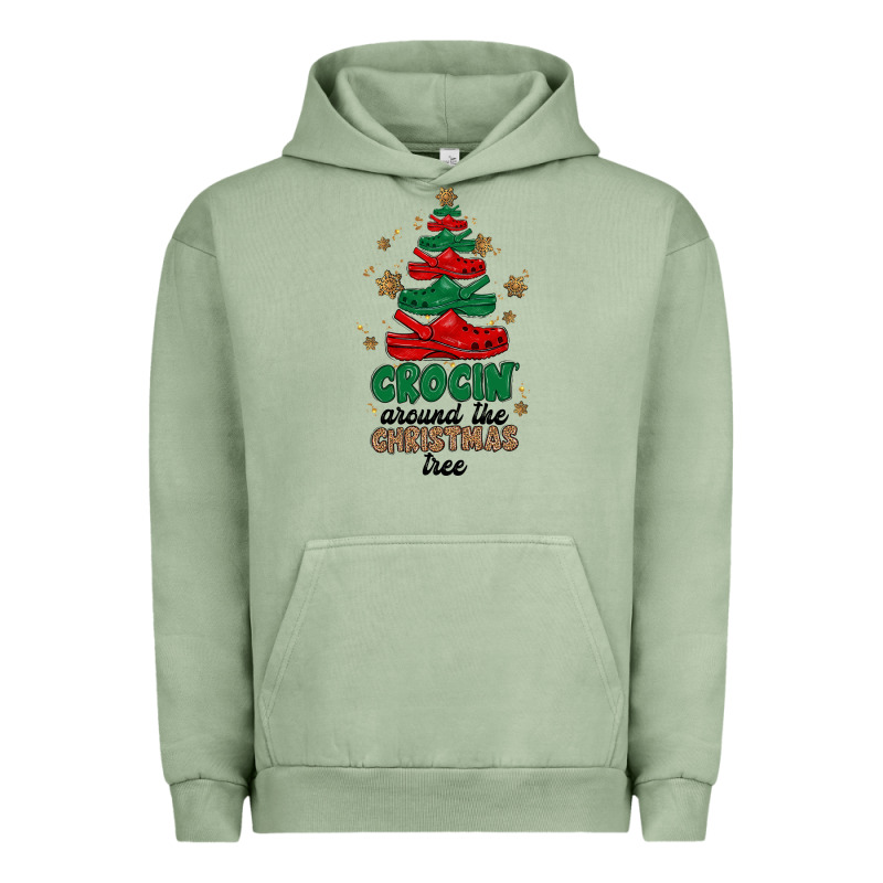 Crocin Around The Christmas Tree Urban Hoodie by MaliasSmallBusiness | Teevron