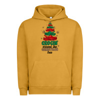 Pigment Peanut Butter crocin around the christmas tree Urban Hoodie - MaliasSmallBusiness