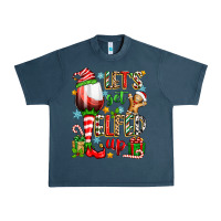 Midnight Navy let's get elfed up Urban Heavy Tee - Zillion Design Studio