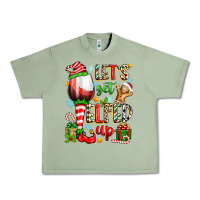 Oil Green let's get elfed up Urban Heavy Tee - Zillion Design Studio
