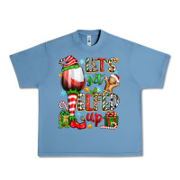 Pebble Blue let's get elfed up Urban Heavy Tee - Zillion Design Studio