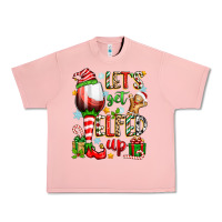 Salmon let's get elfed up Urban Heavy Tee - Zillion Design Studio