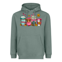 Sage longhaired cow coffee cups Heavyweight Hoodie - Jasminsmagicworld