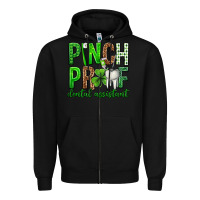 Black Pinch Proof Dental Assistant St. Patricks Day Zipper Hoodie - Neo Western