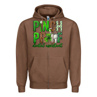 Chestnut Pinch Proof Dental Assistant St. Patricks Day Zipper Hoodie - Neo Western