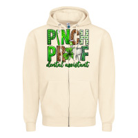 Sandshell Pinch Proof Dental Assistant St. Patricks Day Zipper Hoodie - Neo Western
