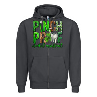 Smoke Pinch Proof Dental Assistant St. Patricks Day Zipper Hoodie - Neo Western