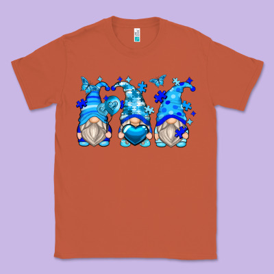 Autism Gnomes Classic Tee Designed By Zillion Design Studio