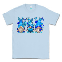 Dusty Blue autism gnomes Classic Tee - Zillion Design Studio