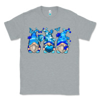 Heather Grey autism gnomes Classic Tee - Zillion Design Studio