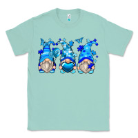 Seafoam autism gnomes Classic Tee - Zillion Design Studio