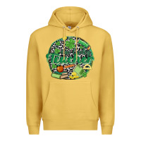 Antique Gold one lucky teacher Premium Hoodie - MaliasSmallBusiness