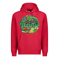 Cardinal one lucky teacher Premium Hoodie - MaliasSmallBusiness
