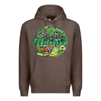 Coffee one lucky teacher Premium Hoodie - MaliasSmallBusiness