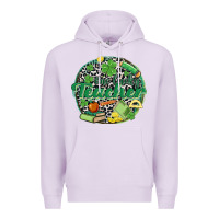 Lilac one lucky teacher Premium Hoodie - MaliasSmallBusiness