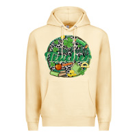 Pina Colada one lucky teacher Premium Hoodie - MaliasSmallBusiness