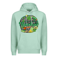 Seafoam one lucky teacher Premium Hoodie - MaliasSmallBusiness