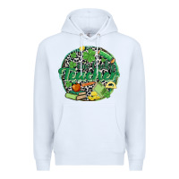 White one lucky teacher Premium Hoodie - MaliasSmallBusiness