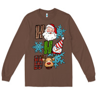 Chestnut ho ho ho christmas Long Sleeve Tee - RanaPortraitStore
