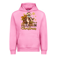 Fuchsia Pink have a melanin christmas black santa Urban Hoodie - MaliasSmallBusiness