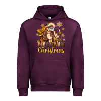 Mauve Wine have a melanin christmas black santa Urban Hoodie - MaliasSmallBusiness