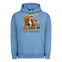 Pigment Pebble Blue have a melanin christmas black santa Urban Hoodie - MaliasSmallBusiness