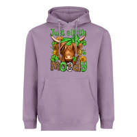 Lavender just a little moody st patricks day Heavyweight Hoodie - Jasminsmagicworld