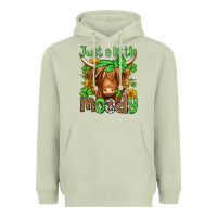 Matcha just a little moody st patricks day Heavyweight Hoodie - Jasminsmagicworld