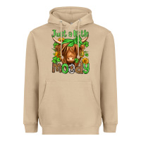Mushroom just a little moody st patricks day Heavyweight Hoodie - Jasminsmagicworld