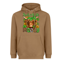 Toasted Coconut just a little moody st patricks day Heavyweight Hoodie - Jasminsmagicworld