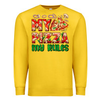 Lemon my pizza  my rules Premium Sweatshirt - AdoDesignShop