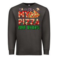 Smoke my pizza  my rules Premium Sweatshirt - AdoDesignShop