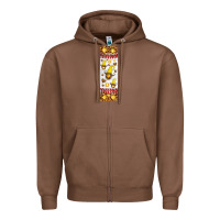 Chestnut softball football penwraps Zipper Hoodie - HRA Design Shop