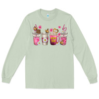 Matcha mom fuel coffee cups Long Sleeve Tee - texasbilliewilder