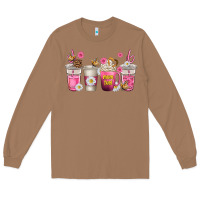 Toasted Coconut mom fuel coffee cups Long Sleeve Tee - texasbilliewilder