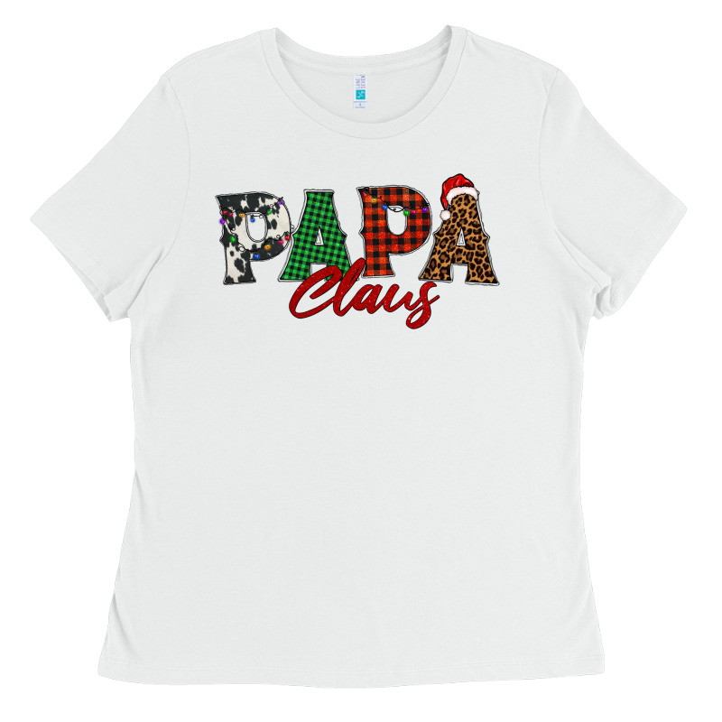 Papa Claus Ladies Tee by BarkalooDesign | Teevron