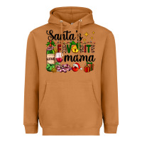 Meerkat santa's favorite mama Heavyweight Hoodie - AdoDesignShop