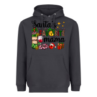 Smoke santa's favorite mama Heavyweight Hoodie - AdoDesignShop